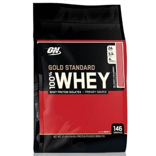 Whey Gold 100 % 10 Lbs Morango