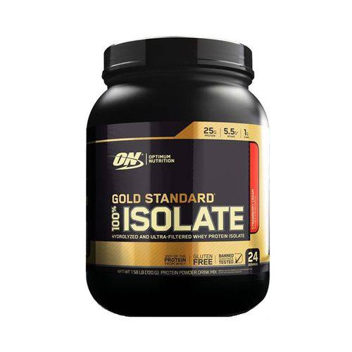 Whey Gold 100% Isolate 1,58lbs (720g) - Morango