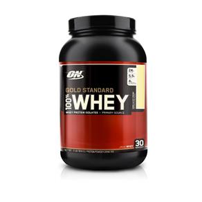 Whey Gold Standard 100% - Optimum Nutrition - 909 G - Baunilha