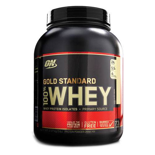 Whey Gold Standard 5LBS 2.27KG - Optimum Nutrition (Sabor: Baunilha)