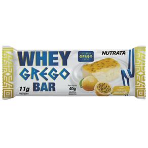 Whey Grego Bar (40g) - Nutrata - Mousse de Maracujá