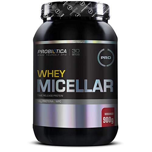 Whey Micellar 900g Probiotica - Morango