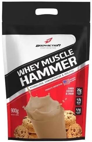 Whey Muscle Hammer 900g Body Action - Bodyaction