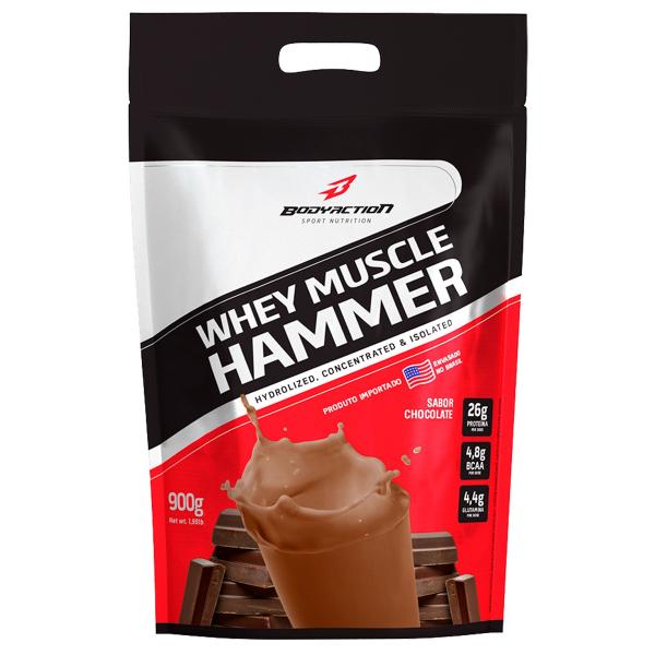 Whey Muscle Hammer 900g Chocolate Body Action