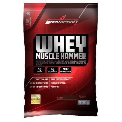 WHEY Muscle Hammer 900G Cookies Cream - BODY Action 4075057