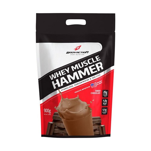Whey Muscle Hammer 900Gr - BodyAction - B30083-1