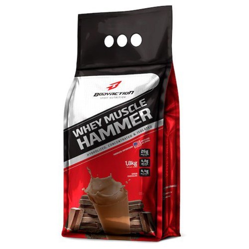 Whey Muscle Hammer Body Action - 1,8Kg Chocolate