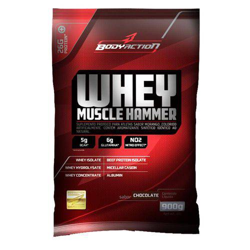 Whey Muscle Hammer Body Action - 900g - Chocolate
