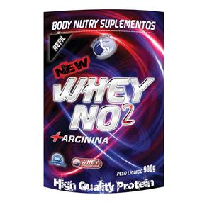 Whey NO-2 Arginina Body Nutry Refil Morango e Banana - 900g