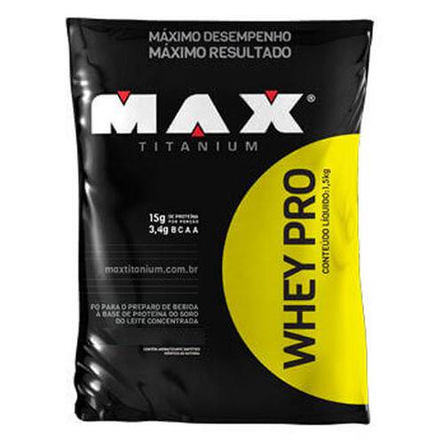 Whey Pro 1,5 Kg - Max Titanium - Max Titanium
