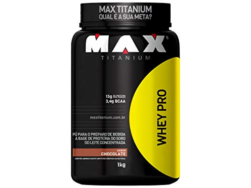 Whey Pro - 1000g Chocolate - Max Titanium, Max Titanium