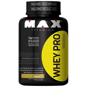 Whey Pro - Max Titanium - Morango - 1kg
