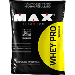 Whey PRO Refil Chocolate 1,5Kg - Max Titanium