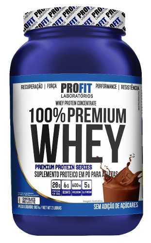 Whey Protein 100 Concentrado Premium 907g - Profit Labs