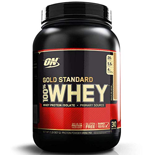 Whey Protein 100% Gold Standard - 909g Doce de Leite - Optimum Nutrition, Optimum Nutrition