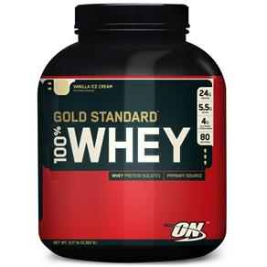 Whey Protein 100% Gold Standard - Optimum Nutrition - 2300g - Baunilha
