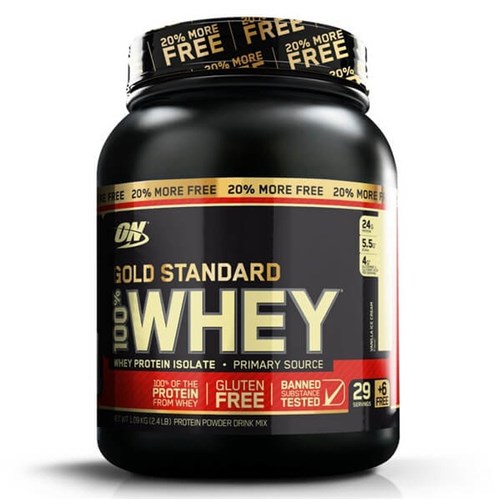 Whey Protein 100% Gold Standard Optimum Nutrition - 1090G Baunilha