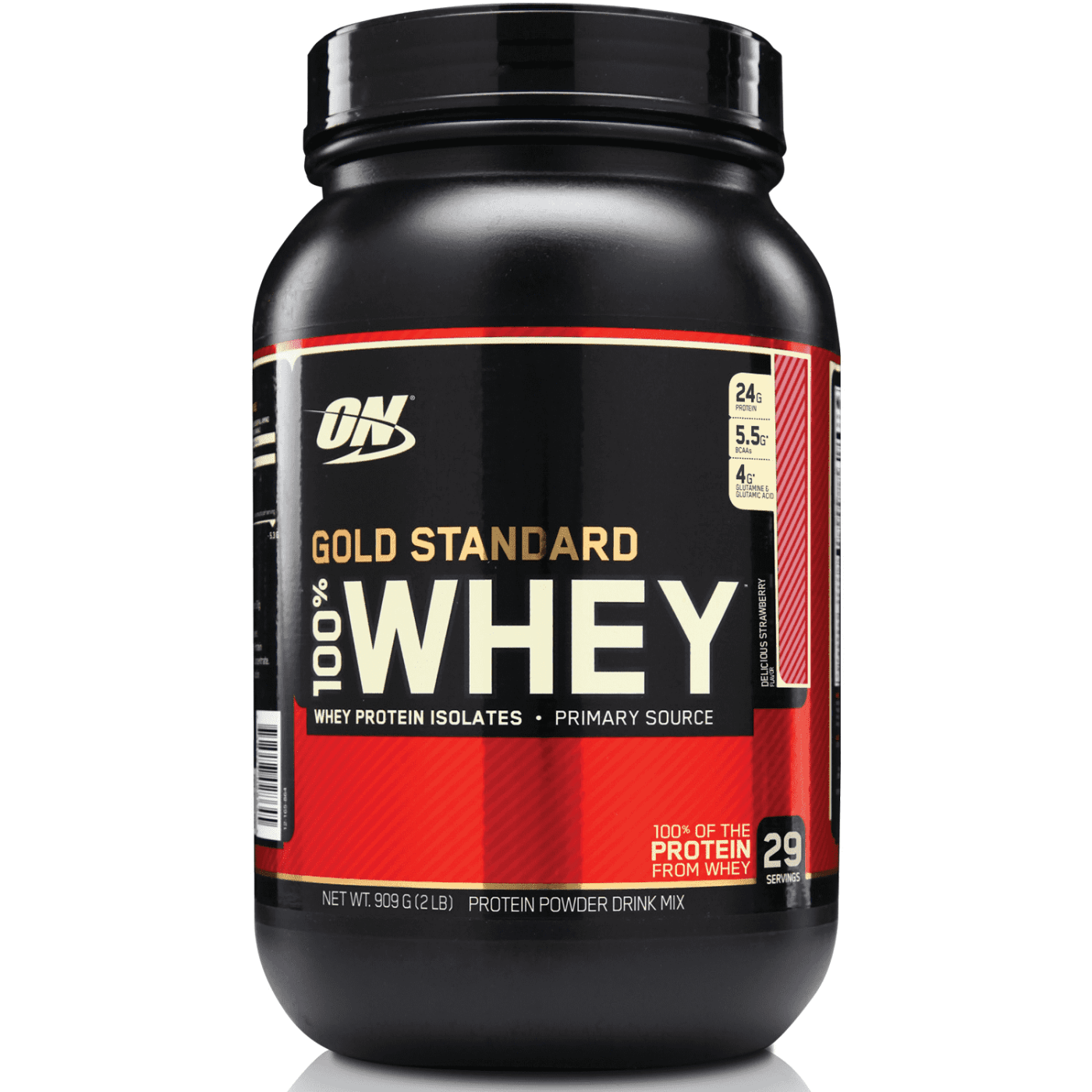 Whey Protein 100% Whey Gold Standard 907 Gramas 2 Lbs Isolado - Optimum Nutrition - LI583713-1