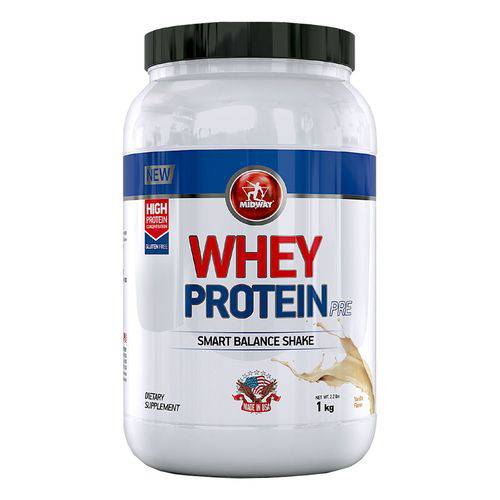 Whey Protein 1kg Usa - Baunilha - Midway
