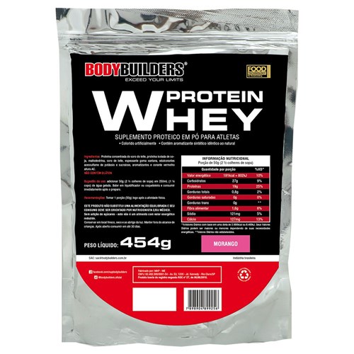 Whey Protein 454 G Refil - Bodybuilders