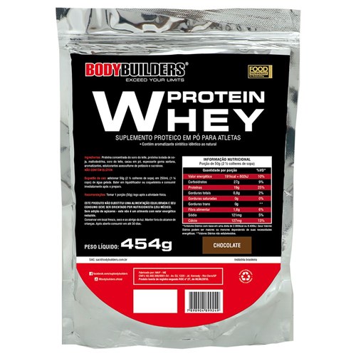 Whey Protein 454 G Refil - Bodybuilders