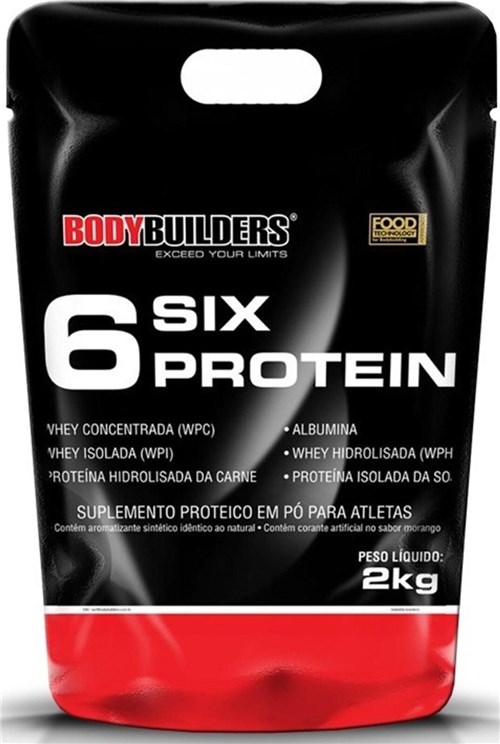 Whey Protein 6 SIX 2KG - BODYBUILDERS