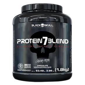 Whey Protein 7 Blend Caveira 837 G - Black Skull - CHOCOLATE - 1,8 KG