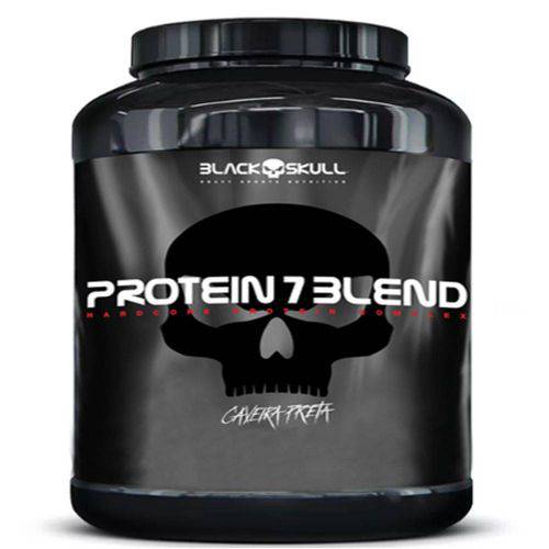 Whey Protein 7 Blend Caveira Preta 1,8 Kg - Black Skull