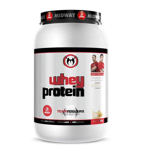 Whey Protein 900 G Team Nogueira - Midway - Baunilha