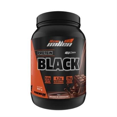 Whey Protein Black 840g Mousse Chocolate New Millen