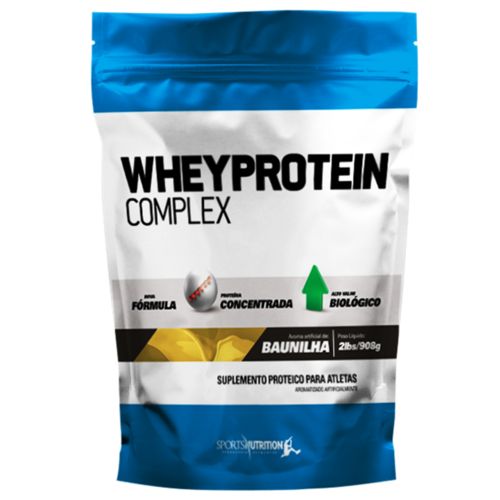 Whey Protein Complex 908g Sports Nutrition - Sabor Morango