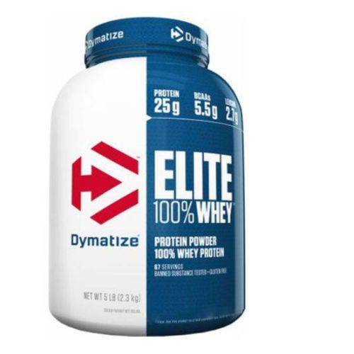 Whey Protein Elite 2,300kg Gourmet Vanilla Dymatize
