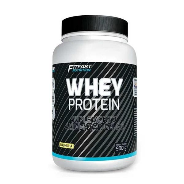 WHEY PROTEIN FIT FAST 900g - BAUNILHA - Fit Fast Nutrition - Fitfast