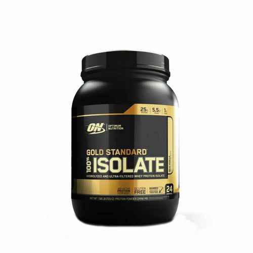 Tudo sobre 'Whey Protein Gold Standard 100% Isolate 744g (1,6 Lbs) - Optimum Nutrition'