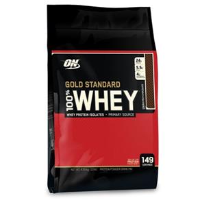 Whey Protein Gold Standard 10LB (4.545g) Optimum Nutrition - BAUNILHA - 5 KG