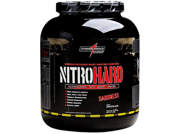 Whey Protein Nitro Hard Darkness 2,3 Kg Morango - Integralmédica