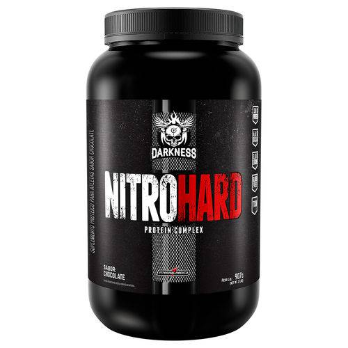 Whey Protein Nitro Hard Darkness 907g - Integralmédica