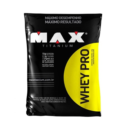 Whey Protein Pro Refil Max Titanium