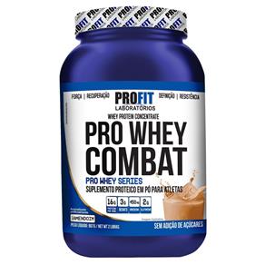 Whey Protein Pro Whey Combat - Profit - 907G - 907g - Amendoim