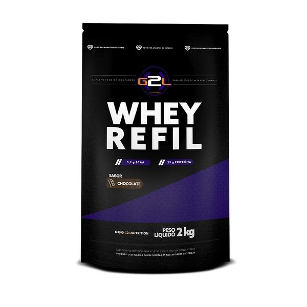Whey Protein Refil - 2kg - G2L Nutrition