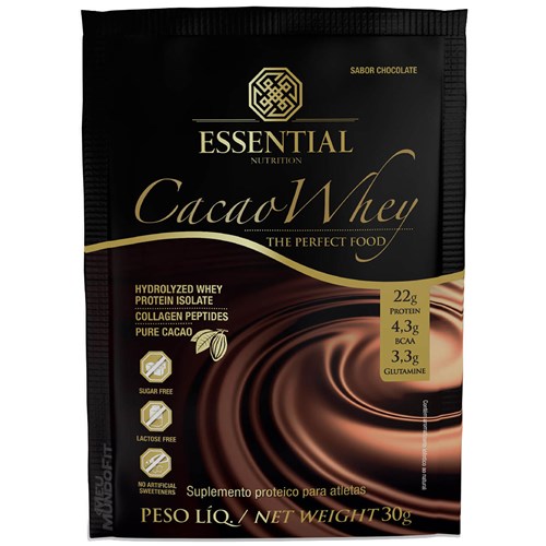 Whey Sachê Cacao (30G) - Essential Nutrition