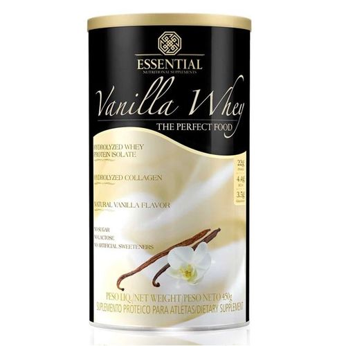 Whey Vanilla Hidrolisado 450g - Essential Nutrition