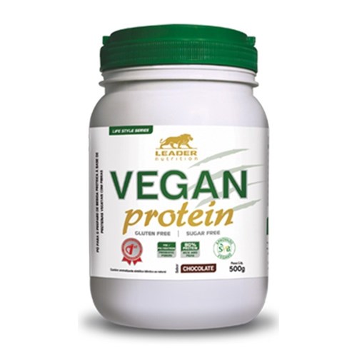 Whey Vegan 500Gr - Leader Nutrition (BAUNILHA)
