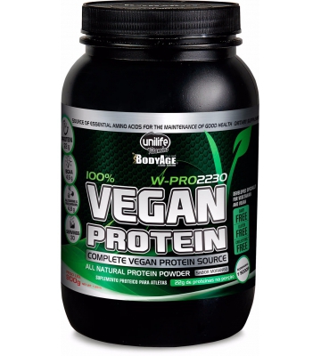 Whey Vegan Protein 900g Sabor Chocolate - Unilife