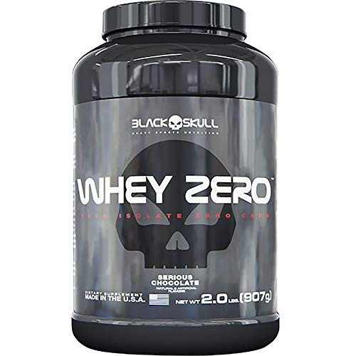 Whey Zero 907g Black Skull Chocolate - Proteina