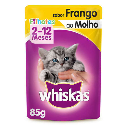 Whiskas Sachê Filhote Frango - 85g