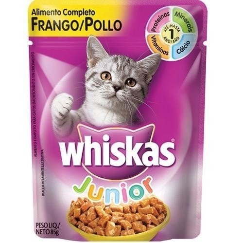 Whiskas Sache Junior Frango 85G