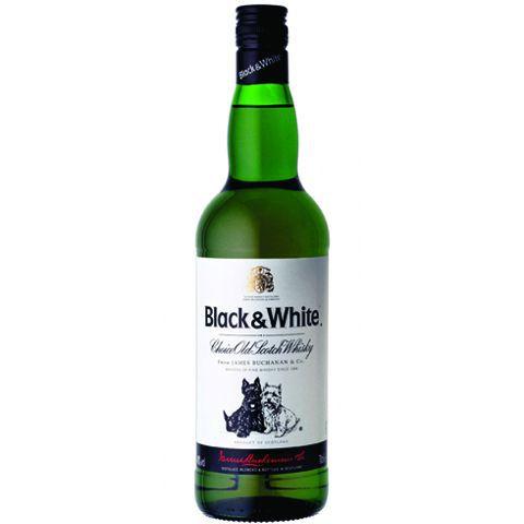 Whisky Black & White 1000ml