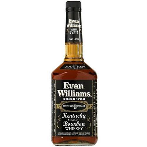 Tudo sobre 'Whisky Bourbon Evan Williams Black 1000 Ml'