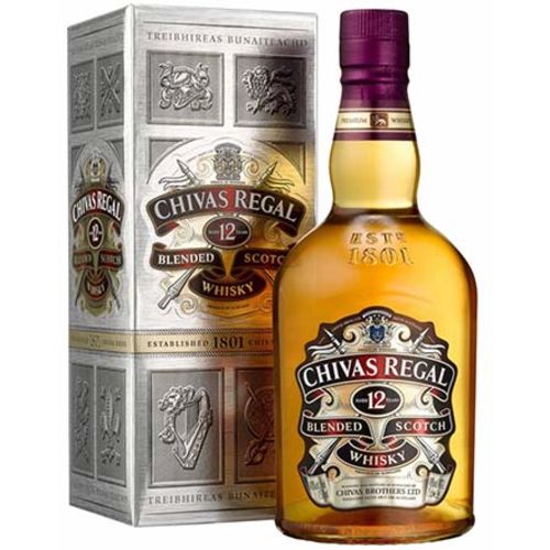 Whisky Chivas Regal 12 Anos 750 Ml